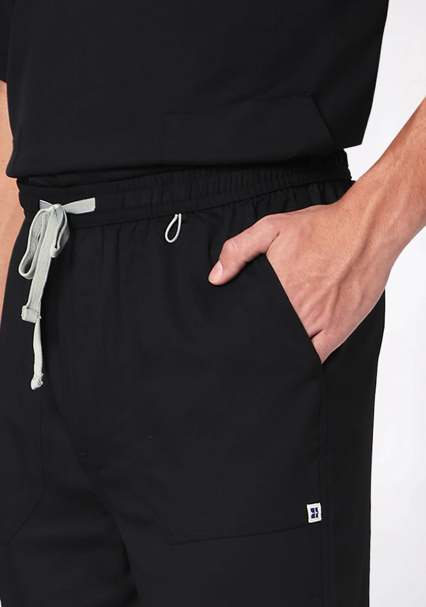 ecoflex™ Lite Men's (Black) Scrubs - Image 4